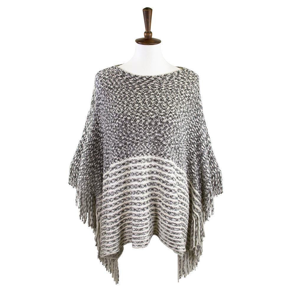 Black Soft Chenille Top With Fringe - Jewelry Store by Erik Rayo