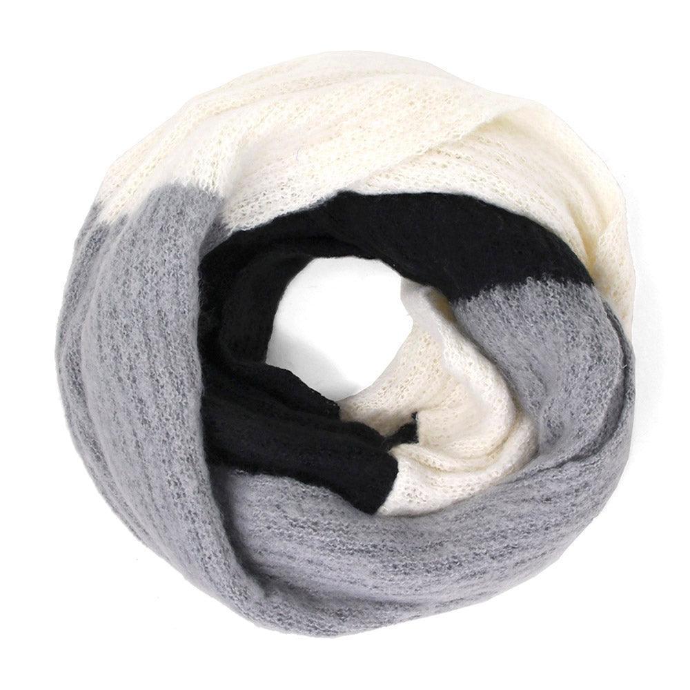 Black Multi Color Infinity Scarf - Jewelry Store by Erik Rayo