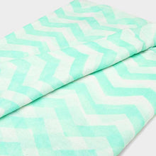 Load image into Gallery viewer, White Chevron Pattern Infinity Scarf
