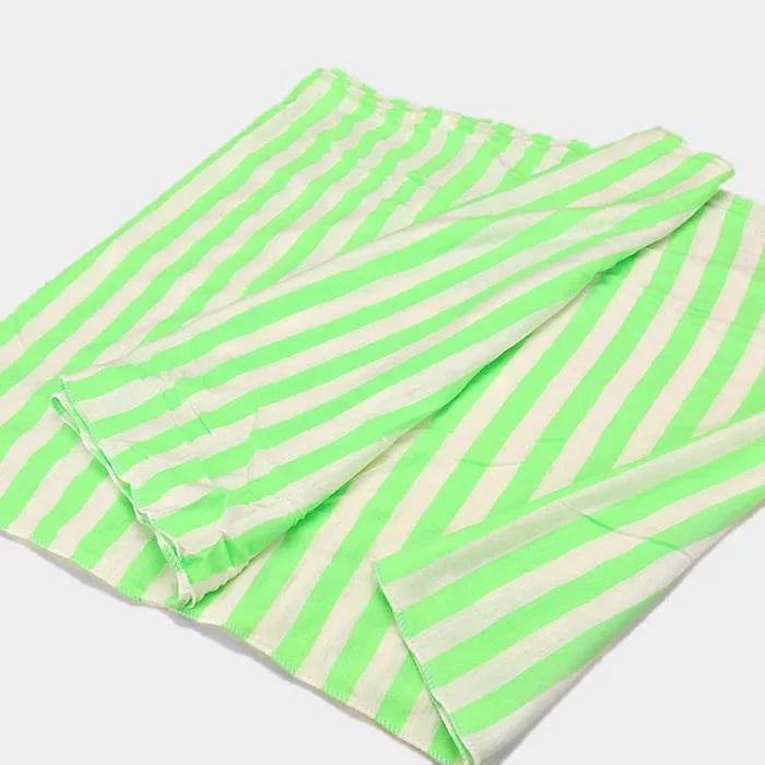 White Stripe infinity scarf - Jewelry Store by Erik Rayo