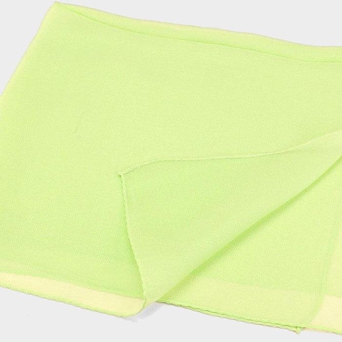 Green Silk square scarf - Jewelry Store by Erik Rayo