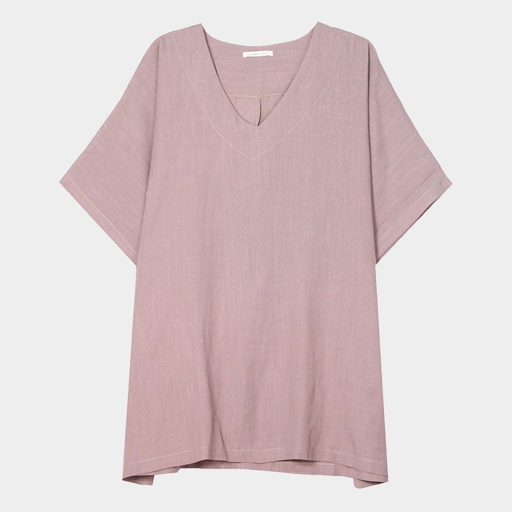 Brown Solid Tunic Dress - Jewelry Store by Erik Rayo