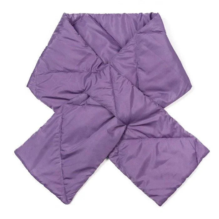 Purple Padding Oblong Pull Through Scarf - Jewelry Store by Erik Rayo