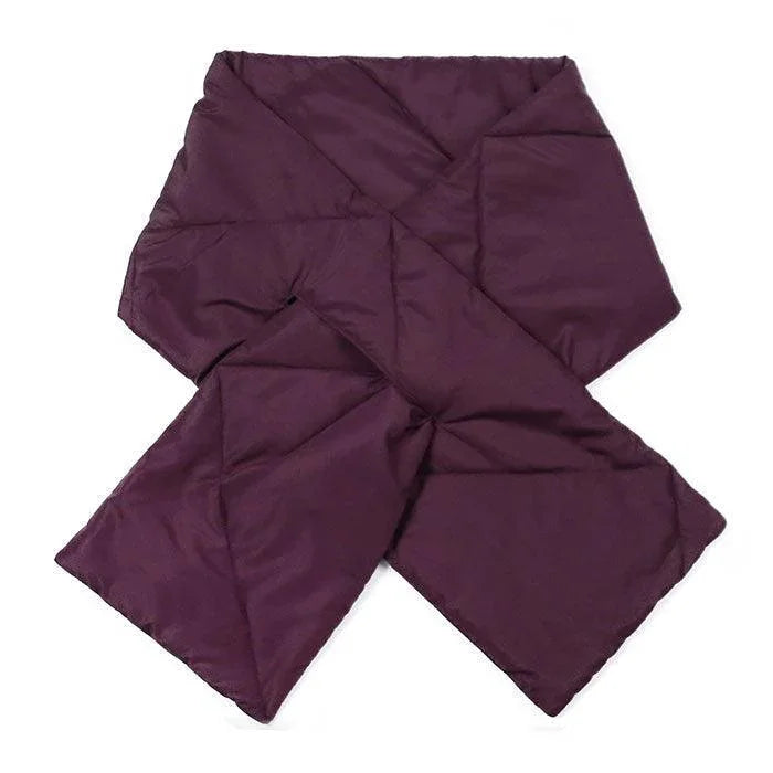 Burgundy Padding Oblong Pull Through Scarf - Jewelry Store by Erik Rayo