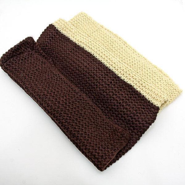 Brown Acrylic Infinity Mesh Scarf - Jewelry Store by Erik Rayo