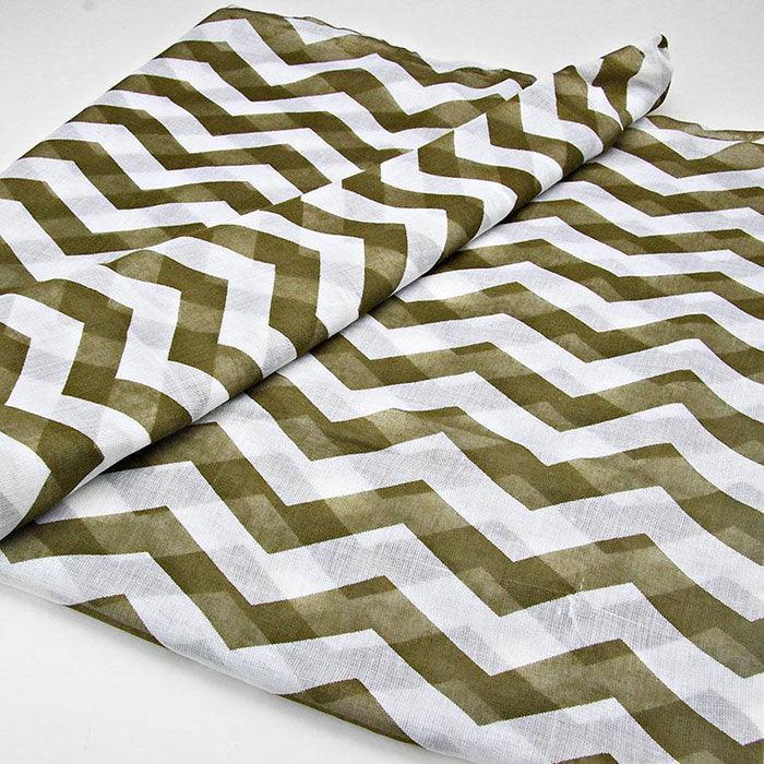Chevron PRINTED Spring Infinity Scarf - Jewelry Store by Erik Rayo