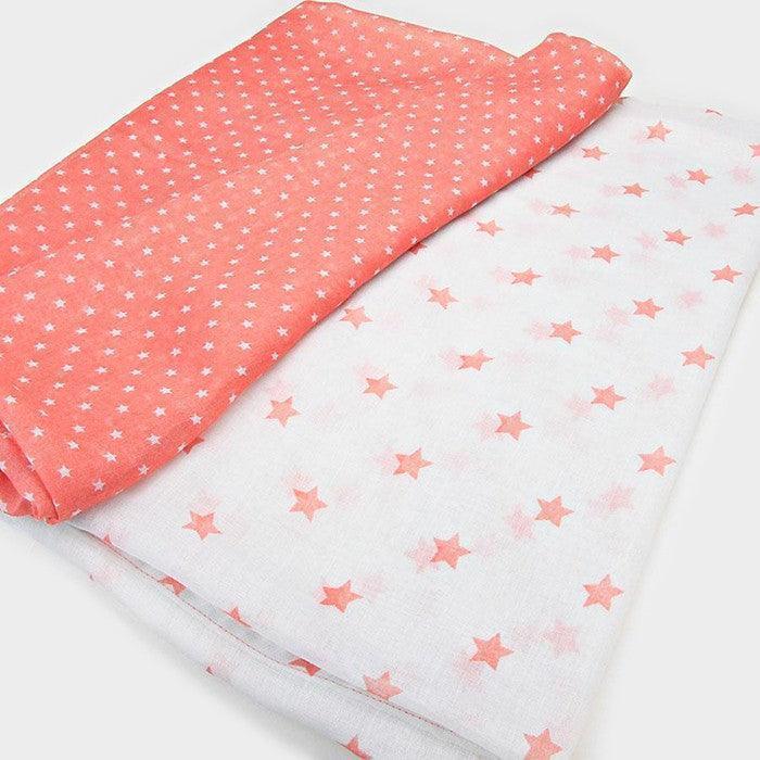 Coral Star Print Infinity Scarf - Jewelry Store by Erik Rayo