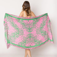 Load image into Gallery viewer, Pink Animal Print Scarf
