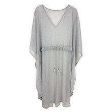 Load image into Gallery viewer, Silver Lurex String Poncho
