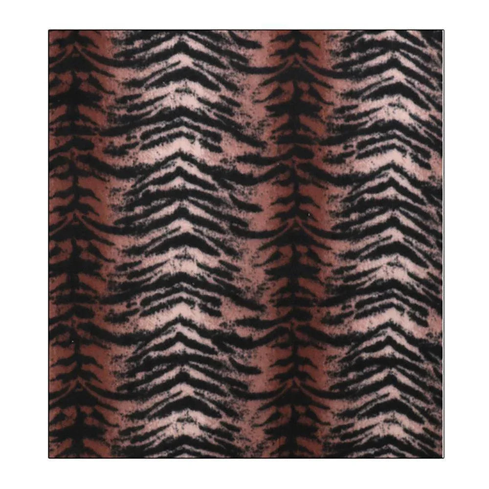 Khaki Animal Print Tassel Oblong Scarf - Jewelry Store by Erik Rayo
