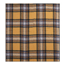 Load image into Gallery viewer, Mustard Plaid Check Blanket Scarf
