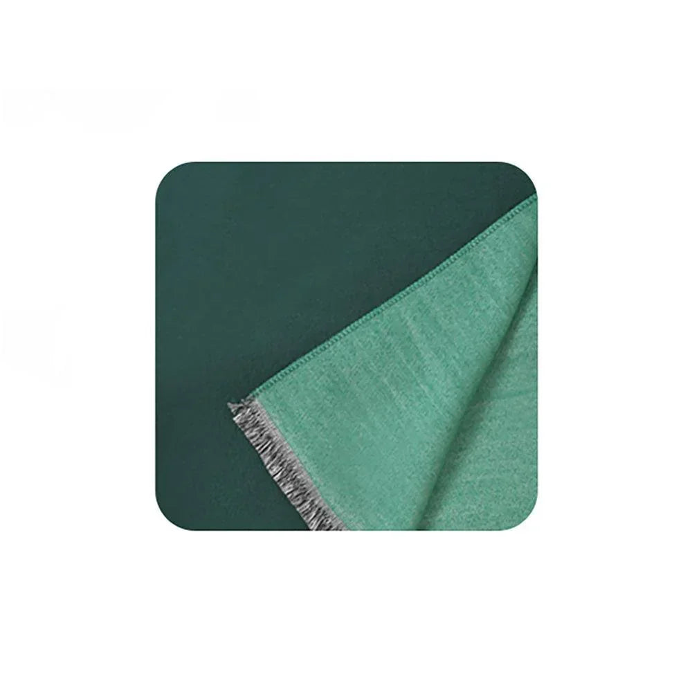 Green Reversible Frayed Oblong Scarf - Jewelry Store by Erik Rayo