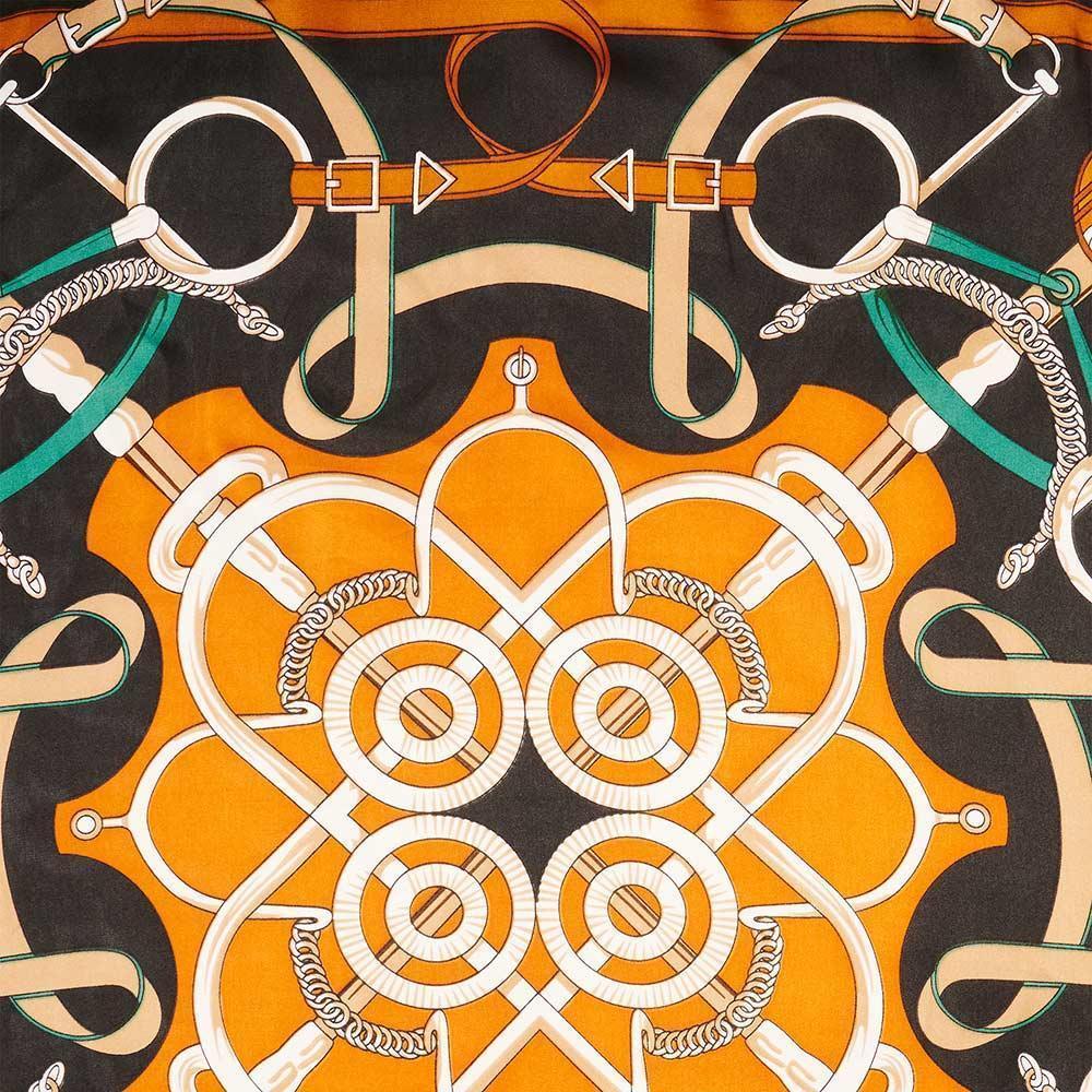 Green Abstract Pattern Scarf - Jewelry Store by Erik Rayo