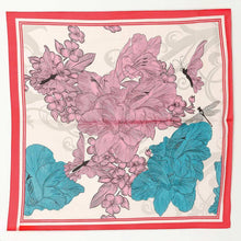 Load image into Gallery viewer, Red Flower Printed Scarf
