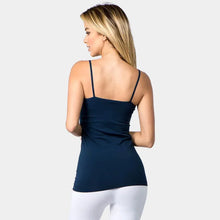 Load image into Gallery viewer, Blue Solid cami tank top
