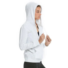 Load image into Gallery viewer, White 3PCS - Solid Thin Zip Up Hoodie Jackets
