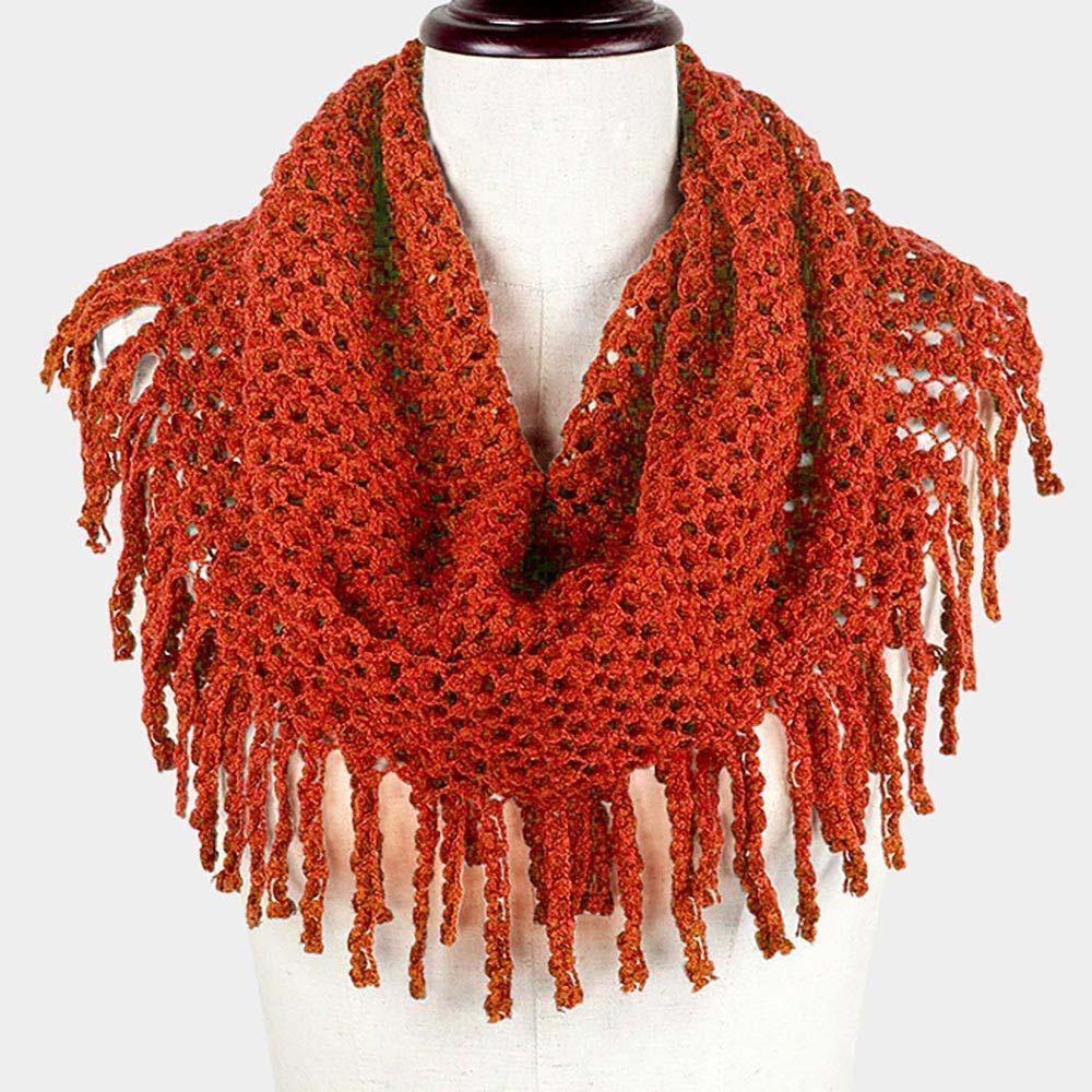 Mini Tube Fringe Scarf - Jewelry Store by Erik Rayo