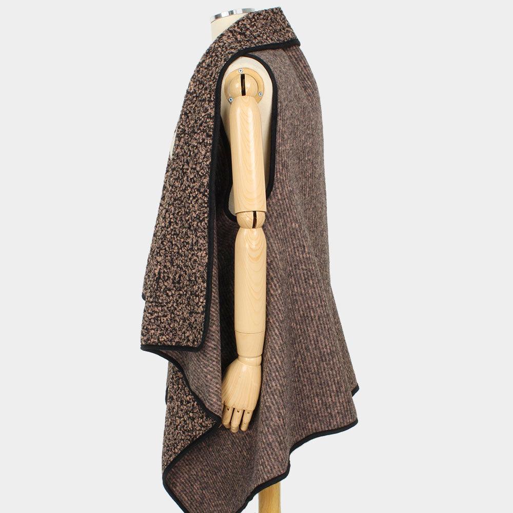 Pink Reversible Furry Vest - Jewelry Store by Erik Rayo