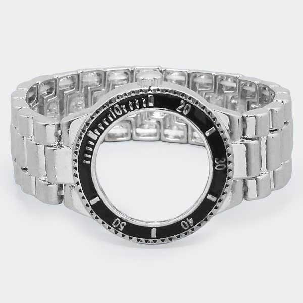 Black Stretch Bracelets - Jewelry Store by Erik Rayo