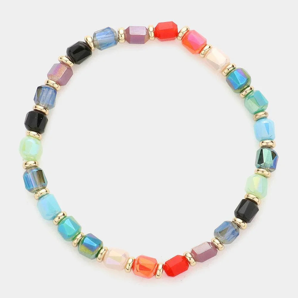 Beaded Stretch Bracelet - Jewelry Store by Erik Rayo