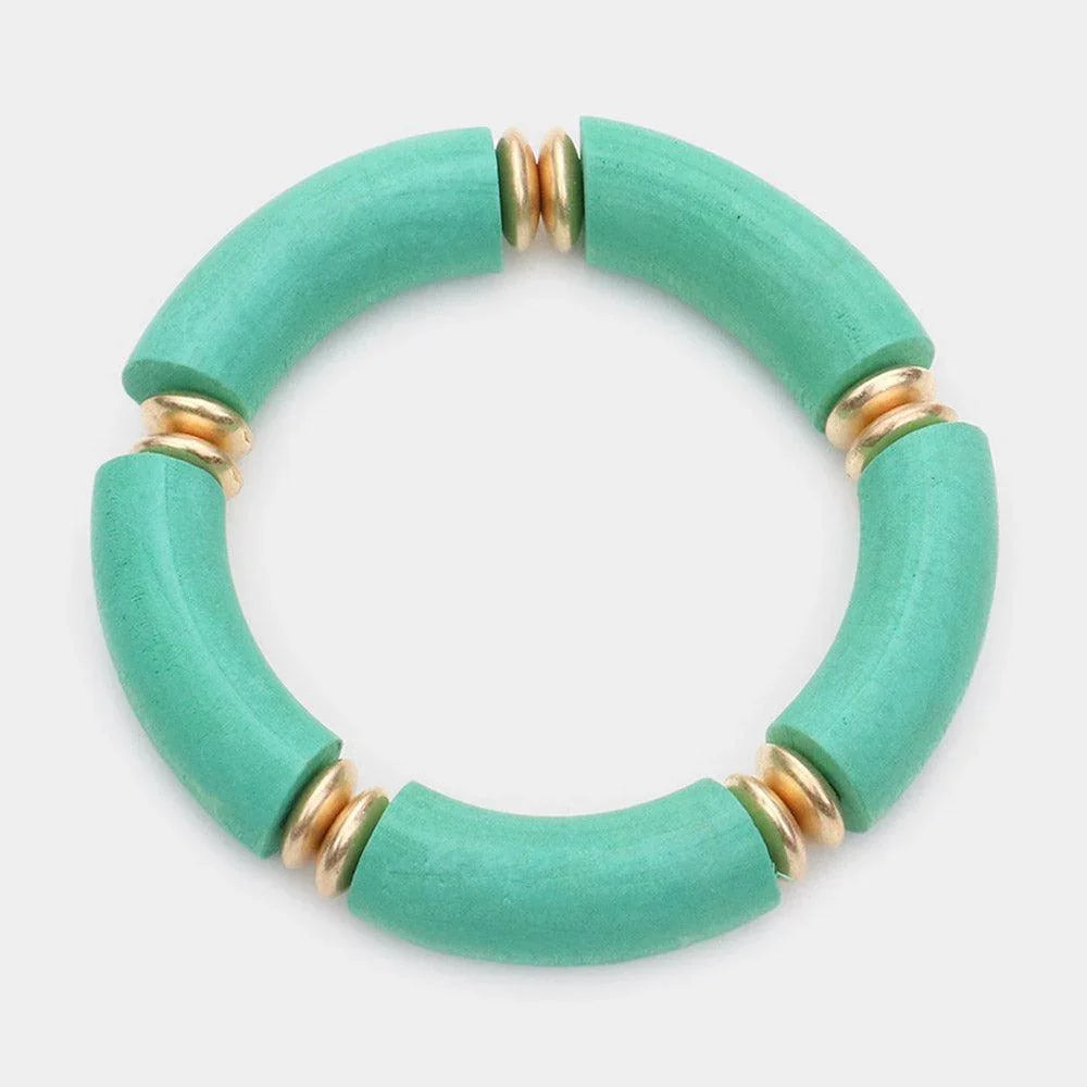 Wood Stretch Bracelet - Jewelry Store by Erik Rayo