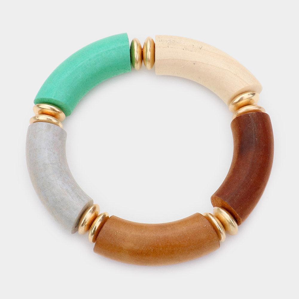 Wood Stretch Bracelet - Jewelry Store by Erik Rayo