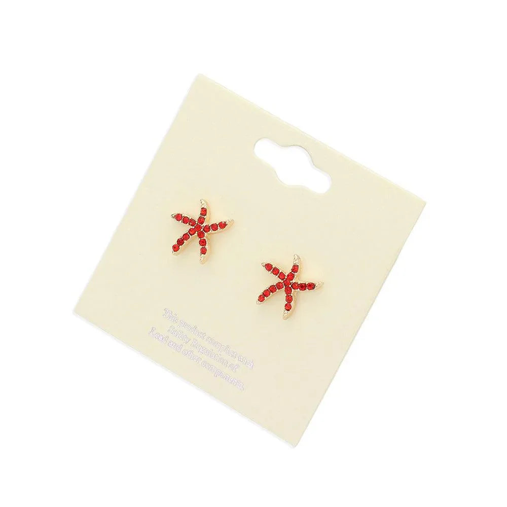 Starfish Stud Earrings - Jewelry Store by Erik Rayo