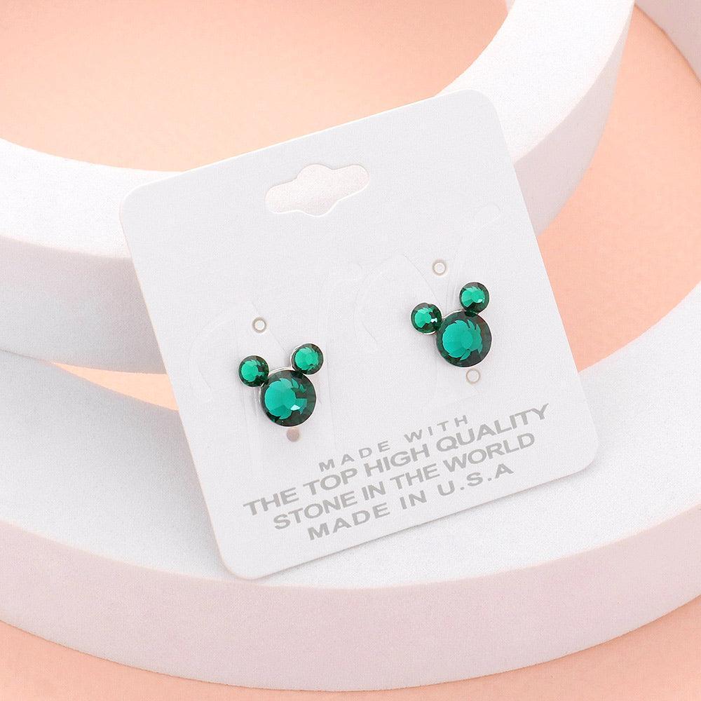 Mouse Character Stud Earrings - Jewelry Store by Erik Rayo