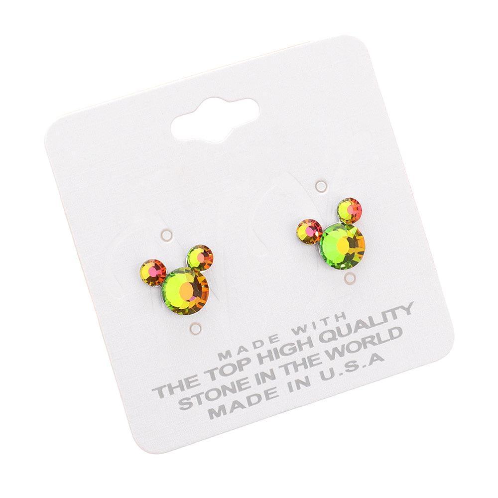 Mouse Character Stud Earrings - Jewelry Store by Erik Rayo