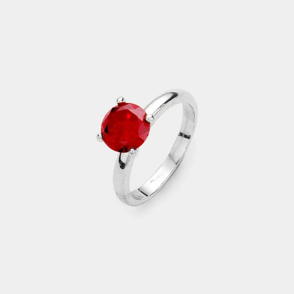 CZ Round Ring - Jewelry Store by Erik Rayo
