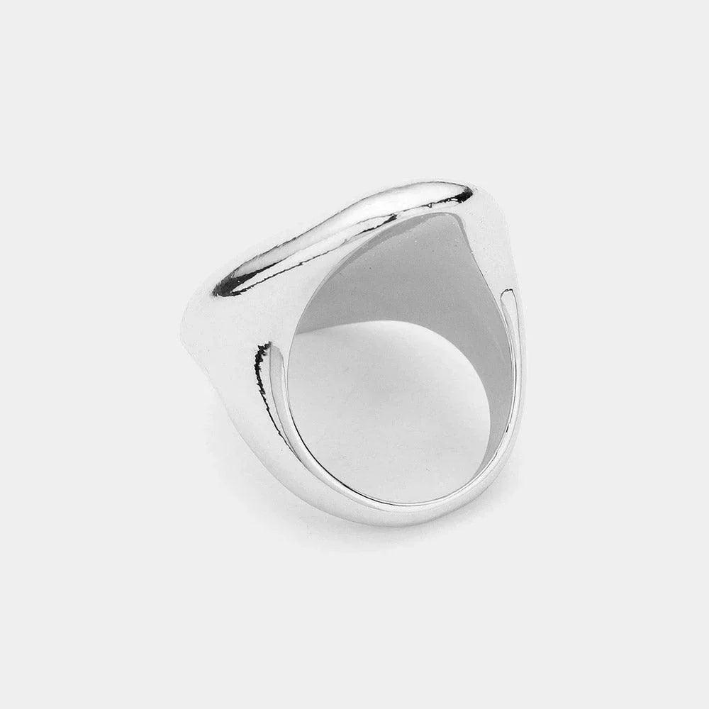 Abstract Metal Ring - Jewelry Store by Erik Rayo