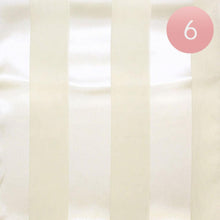 Load image into Gallery viewer, Ivory 6PCS - Satin Striped Print Scarf
