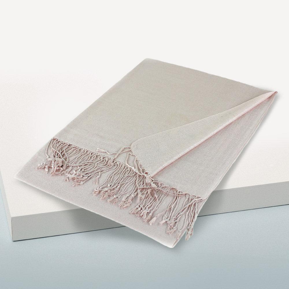 Pink Solid Color Pashmina Scarf Shawl - Jewelry Store by Erik Rayo