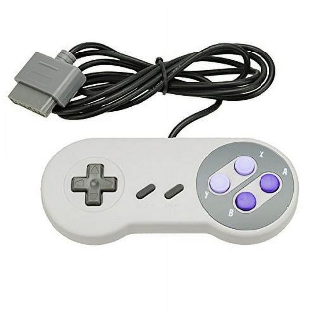 2 FOR New Super Nintendo SNES System Console Replacement Controller 6FT SNS-005