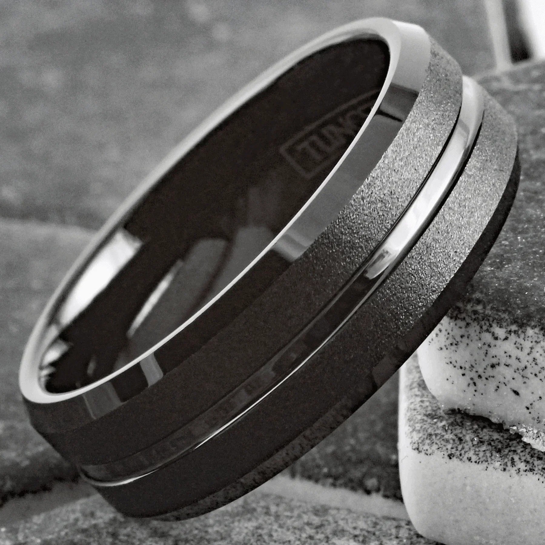 Men's Tungsten Carbide Wedding Band Rings - Black Classic Comfort Fit for Men and Women - Jewelry Store by Erik Rayo