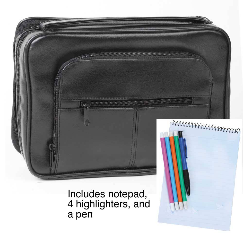 White Dove -Canvas Organizer With Study Kit XL