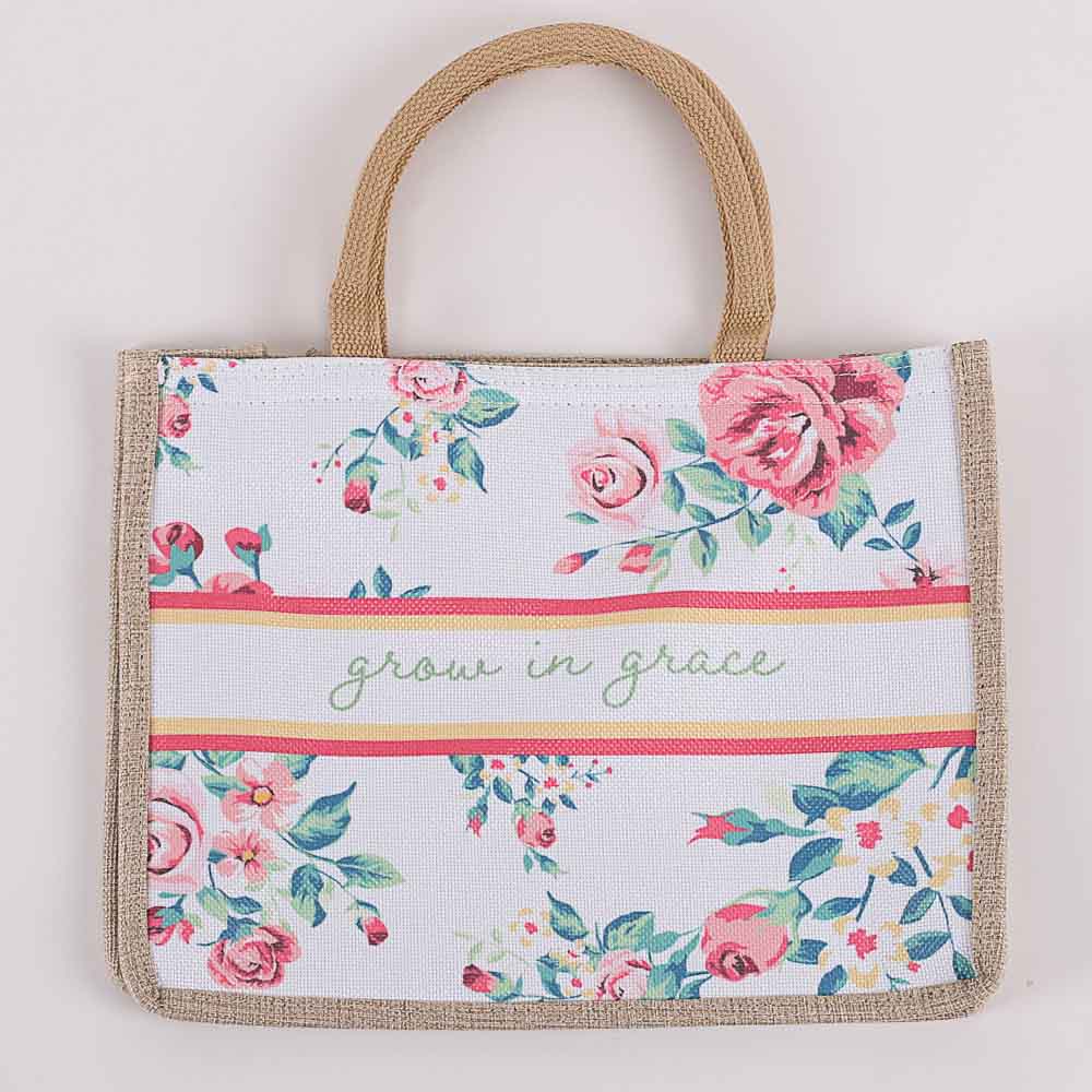 Tote Canvas Grow In Grace
