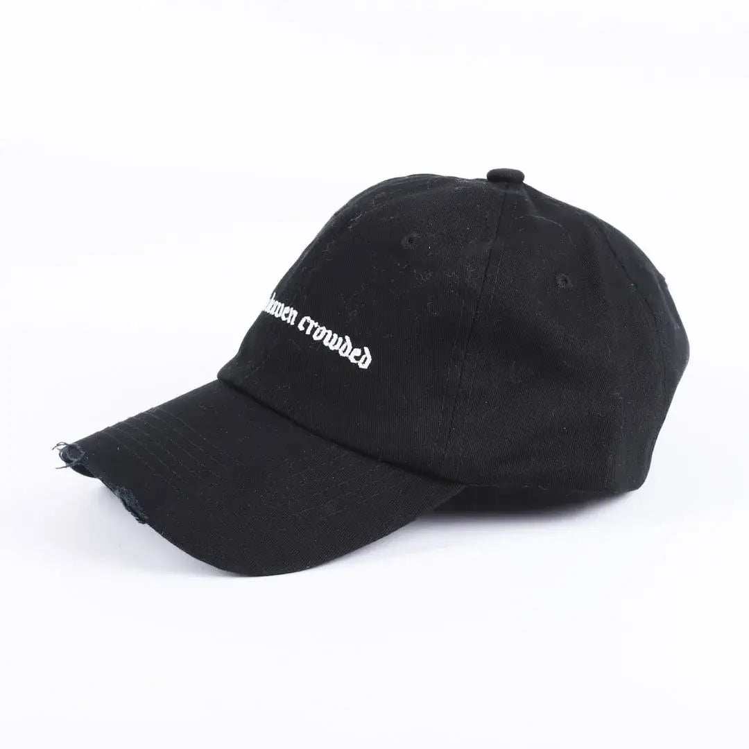 Cap Make Heaven Crowded Black