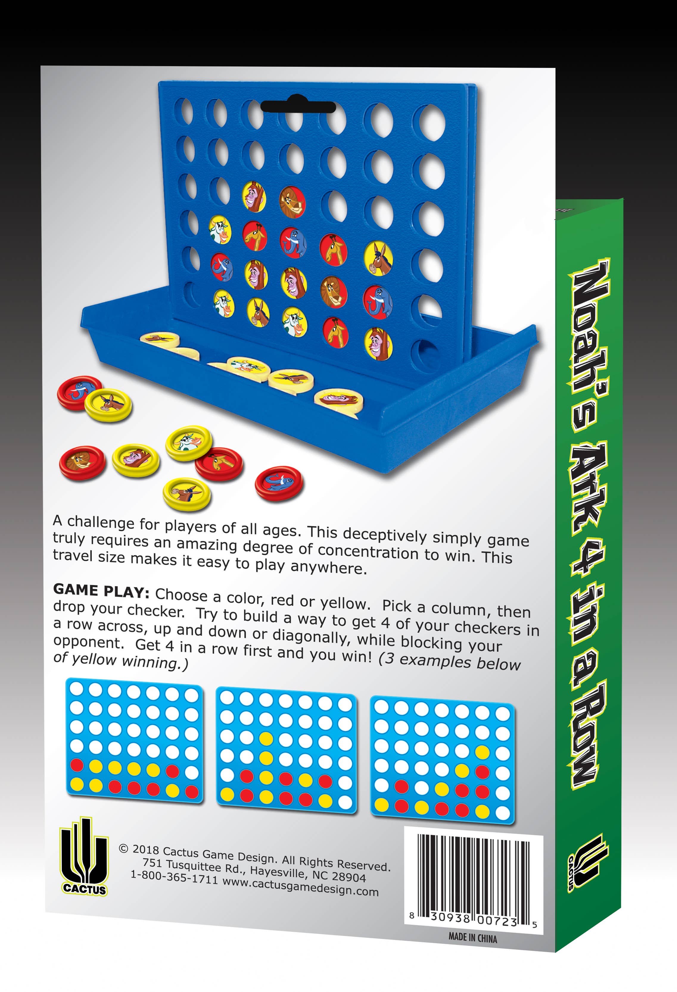 Four in a Row Noah's Ark Game
