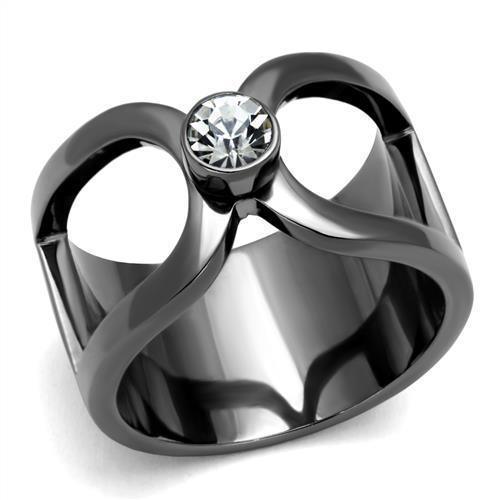 Anillo Color Negro Para Hombres de Acero Inoxidable en Bucle - Jewelry Store by Erik Rayo