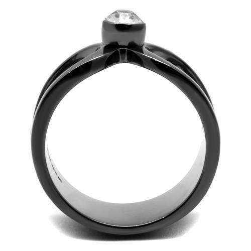 Anillo Color Negro Para Hombres de Acero Inoxidable en Bucle - Jewelry Store by Erik Rayo