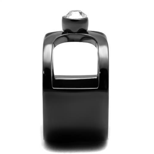 Anillo Color Negro Para Hombres de Acero Inoxidable en Bucle - Jewelry Store by Erik Rayo