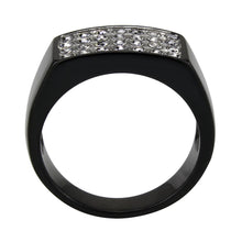 Load image into Gallery viewer, Anillo Color Negro Para Hombres de Acero Inoxidable Illuminante - Jewelry Store by Erik Rayo
