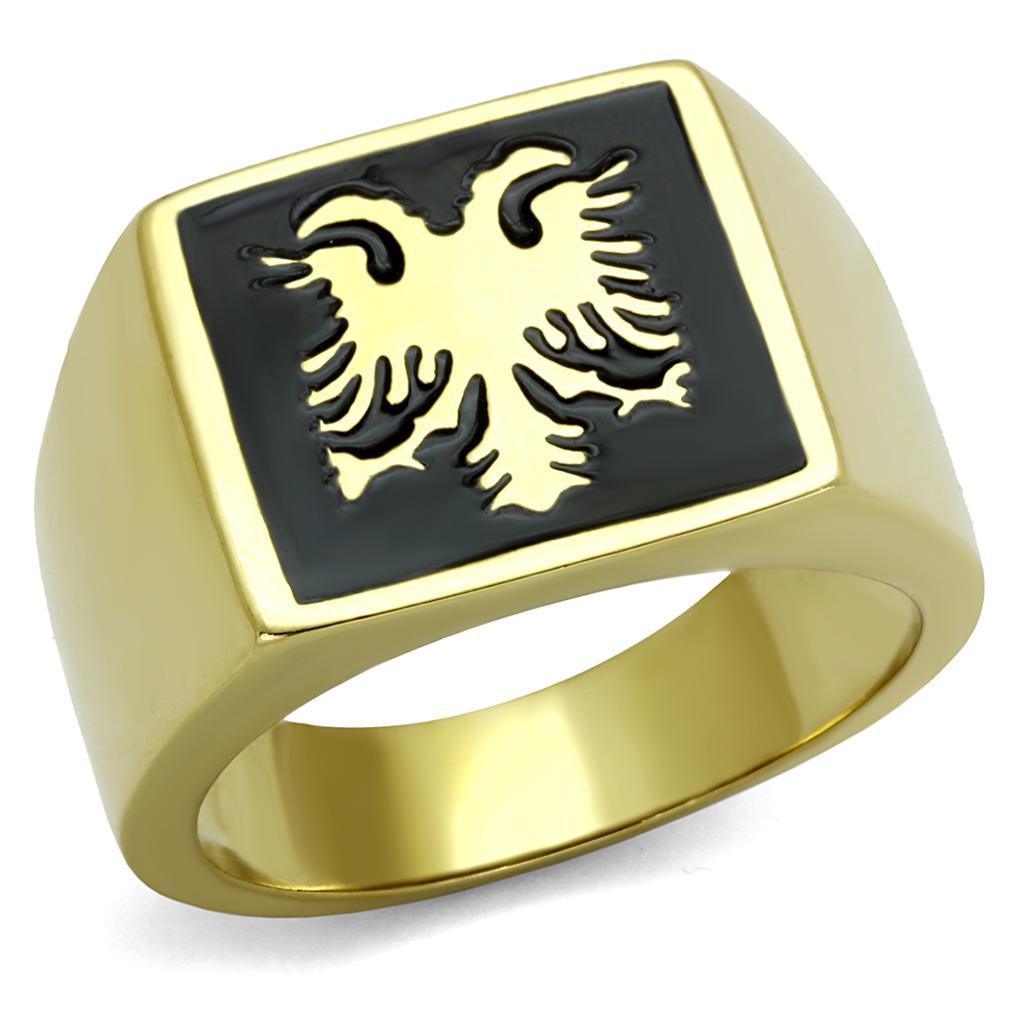 Anillo Color Oro Para Hombres de Acero Inoxidable Aguila Artistica - Jewelry Store by Erik Rayo