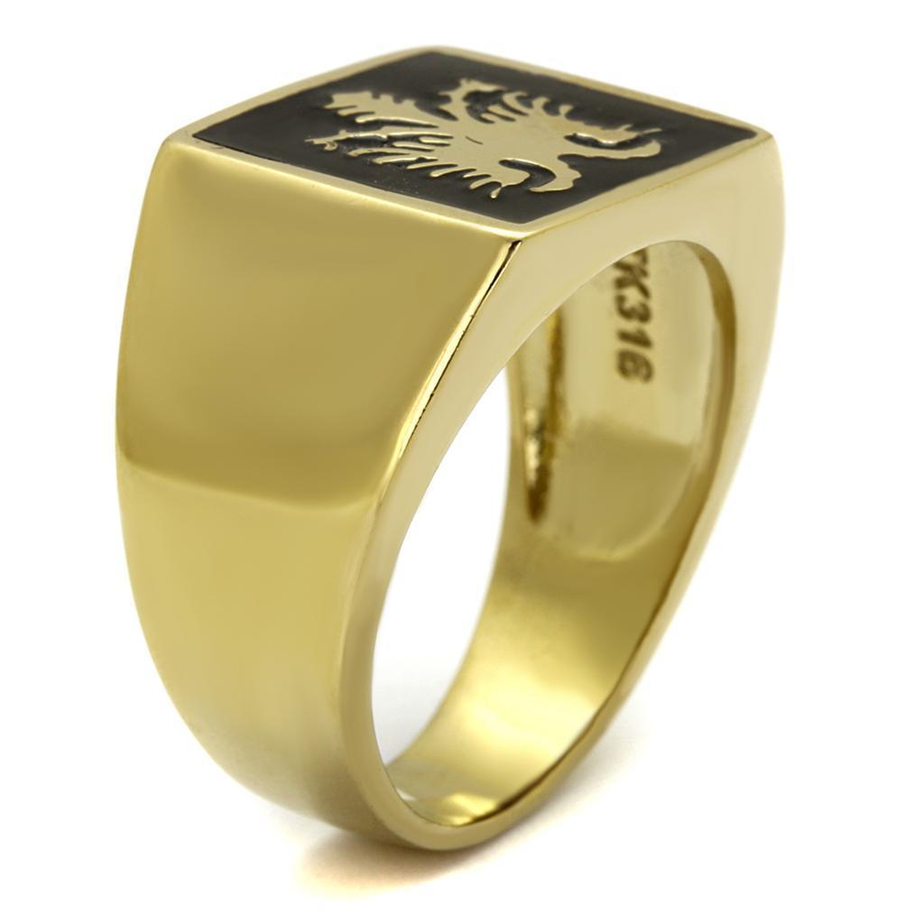 Anillo Color Oro Para Hombres de Acero Inoxidable Aguila Artistica - Jewelry Store by Erik Rayo