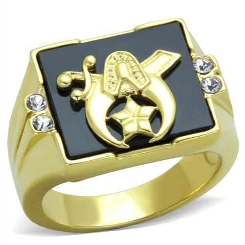 Anillo Color Oro Para Hombres de Acero Inoxidable Arquitecto - Jewelry Store by Erik Rayo