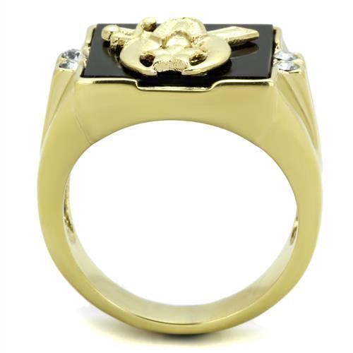 Anillo Color Oro Para Hombres de Acero Inoxidable Arquitecto - Jewelry Store by Erik Rayo