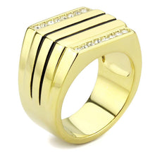 Load image into Gallery viewer, Anillo Color Oro Para Hombres de Acero Inoxidable el Poder - Jewelry Store by Erik Rayo
