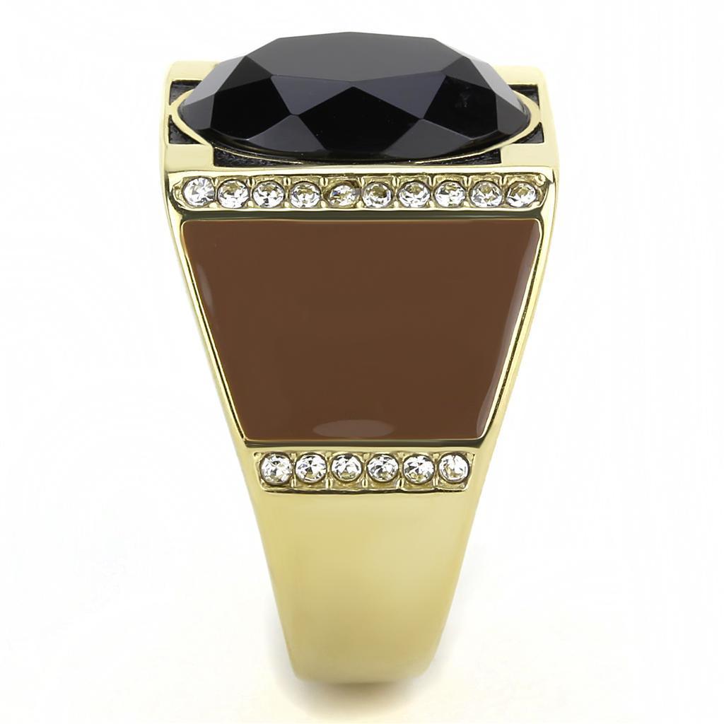 Anillo Color Oro Para Hombres de Acero Inoxidable Elegante Maduro - Jewelry Store by Erik Rayo