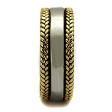 Load image into Gallery viewer, Anillo Color Oro Para Hombres y Ninos de Acero Inoxidable Estilo Cuerda Torzal - Jewelry Store by Erik Rayo
